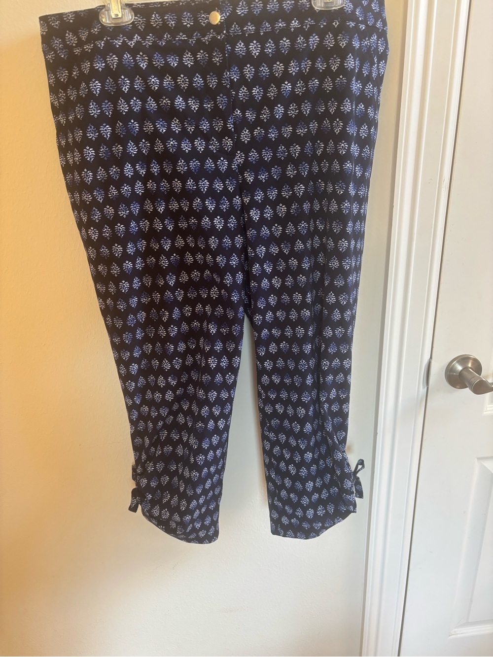 Chicos Zenergy Capris (Chicos Size 2)